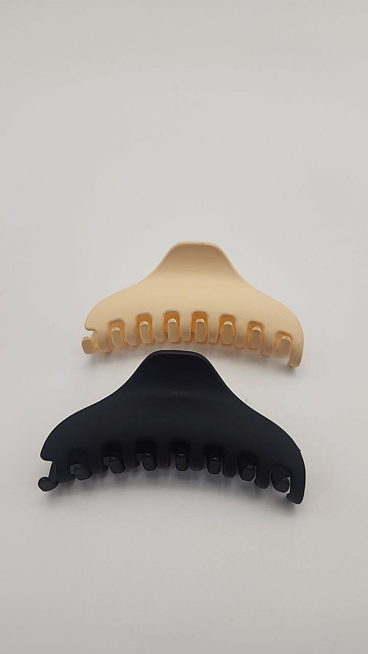 Крабики для волос, заколка с матовым покрытием, зажим