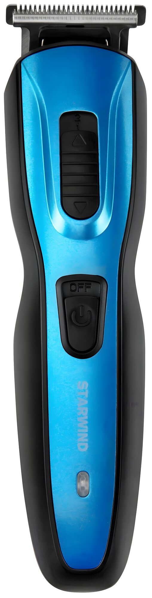 STARWIND SHC 4379 машинка для стрижки 3Вт синий/черный 8 насадок аккумулятор 45 мин
