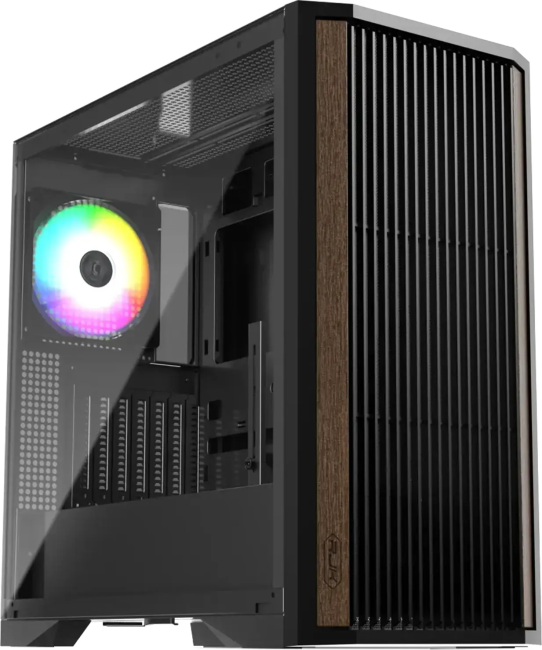 0R20B00259 RAIJINTEK CO LTD Корпус без блока питания/ Case Raijintek AGOS MAX, Midi-Tower, TG, 1x140mm ARGB, 2xUSB 3.0