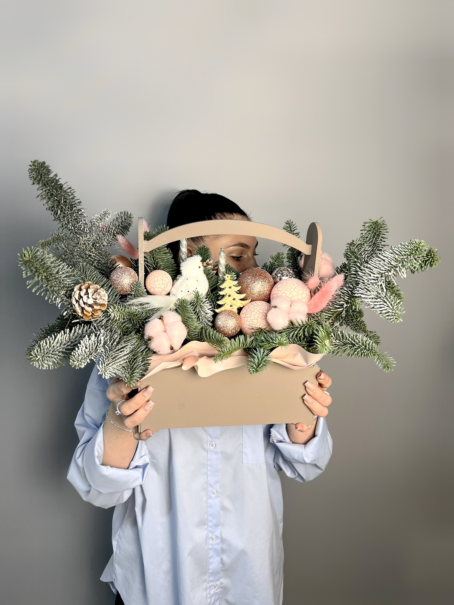 Новогодняя композиция #100 Отличный подарок на Новый год. Универсальный подарок.