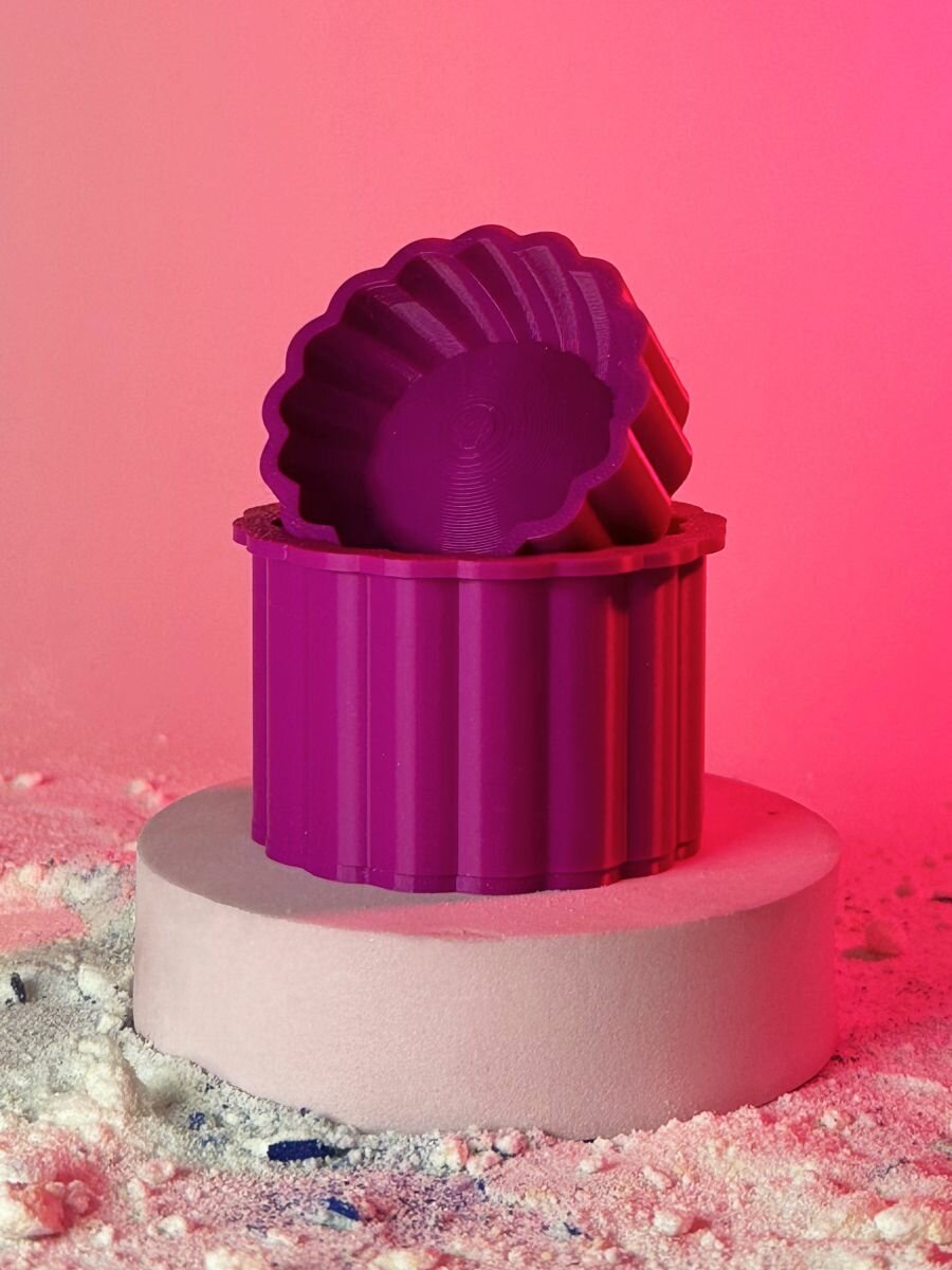 3D форма для бомбочек Зефирная чаша 8 см — фото 1