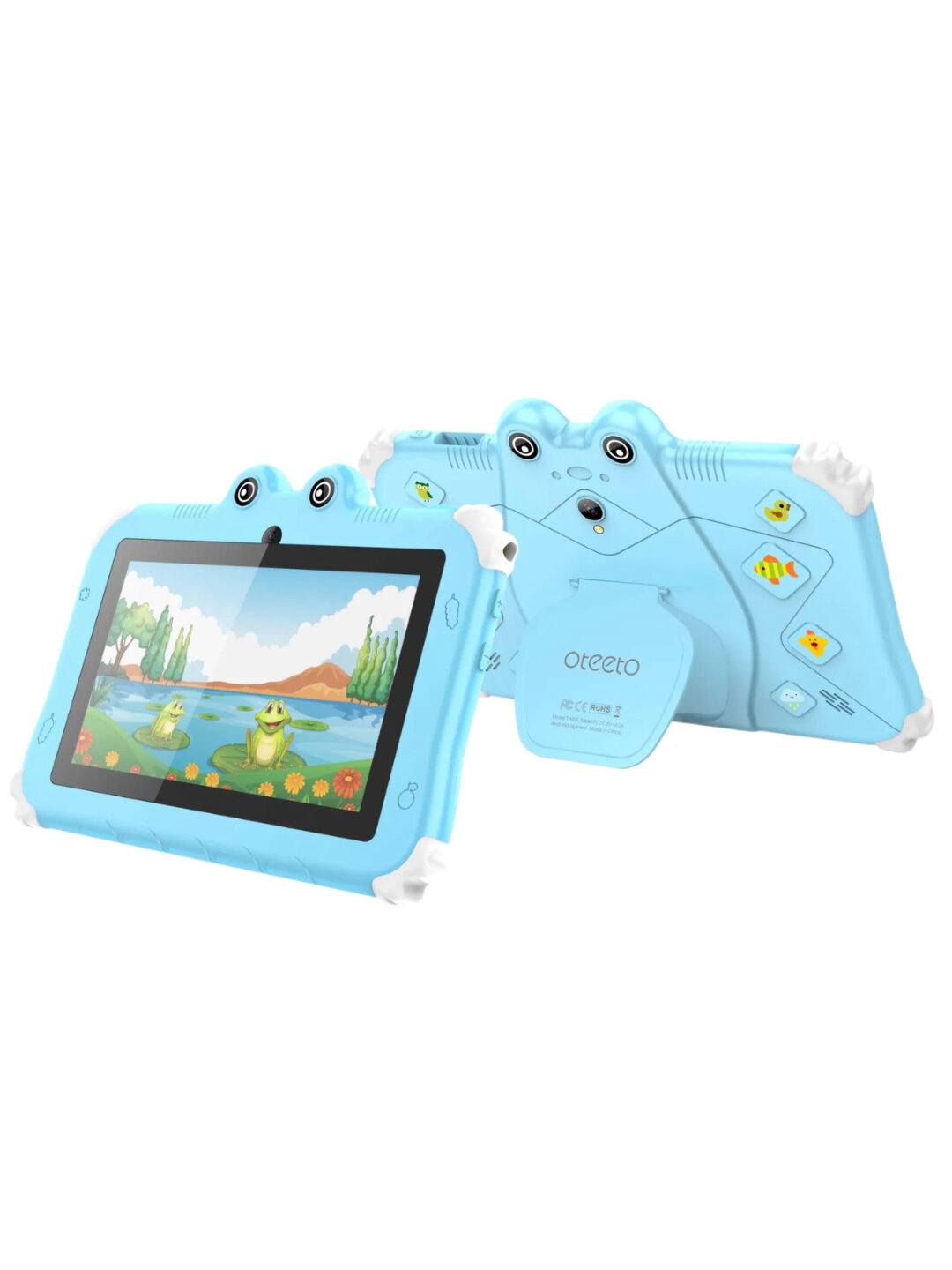 Детский планшет Oteeto Tab6 PRO, 7-дюймовый Android-планшет, обучающий планшет — фото 1