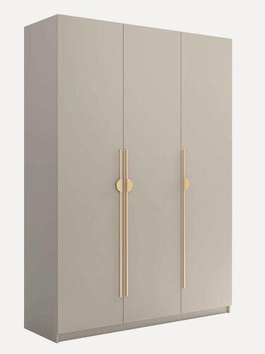 Изображение товара Шкаф для одежды распашной Лорена Голд 250 см х 150 см х 50 см