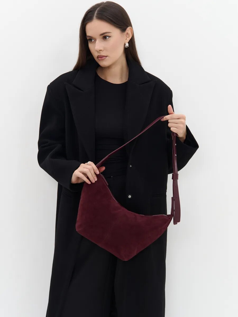 Сумка хобо OSA MINUA, красный — фото 1