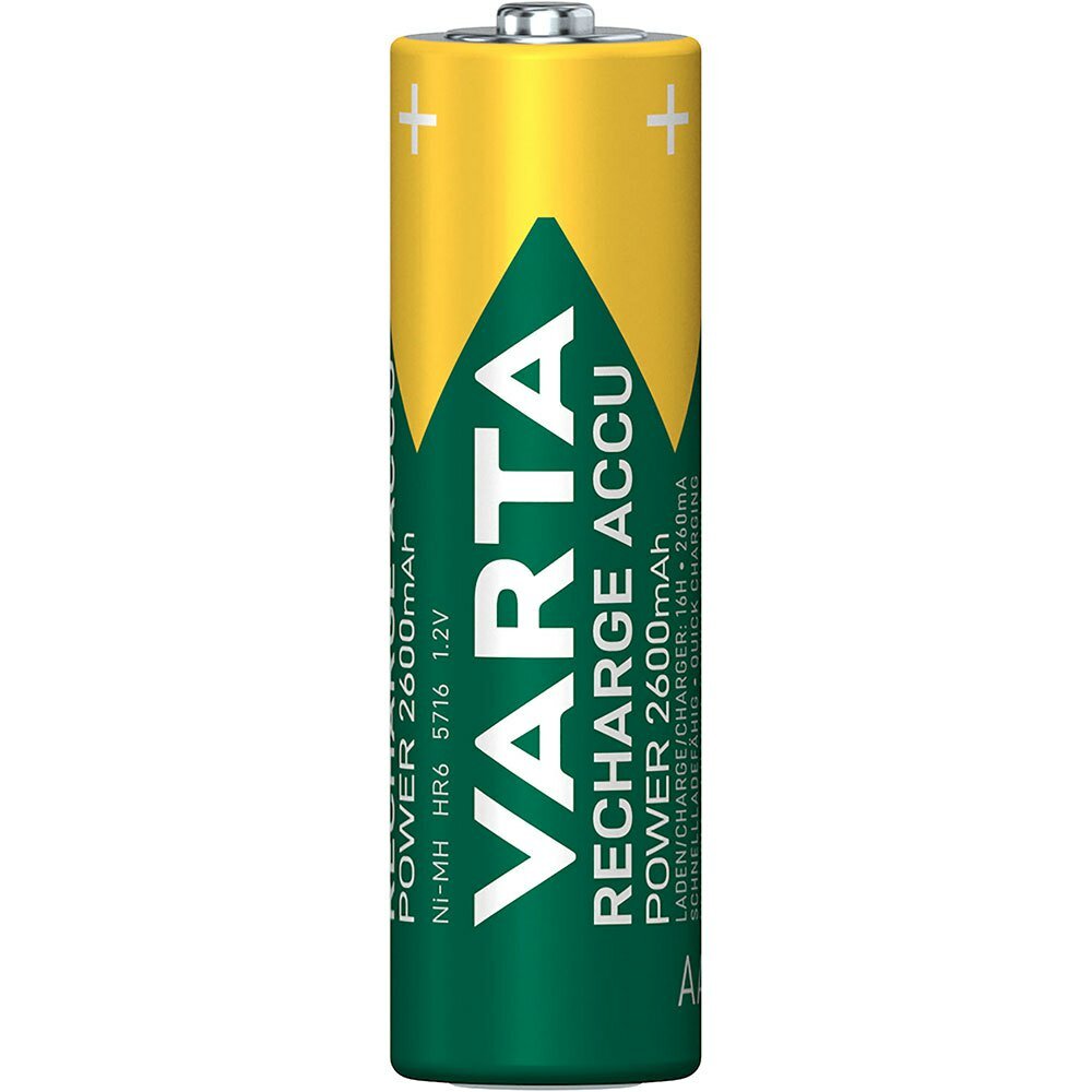 Аккумулятор Varta R2U, АА, 2600mAh, 300 циклов заряда, блистер, 4 шт. — фото 1