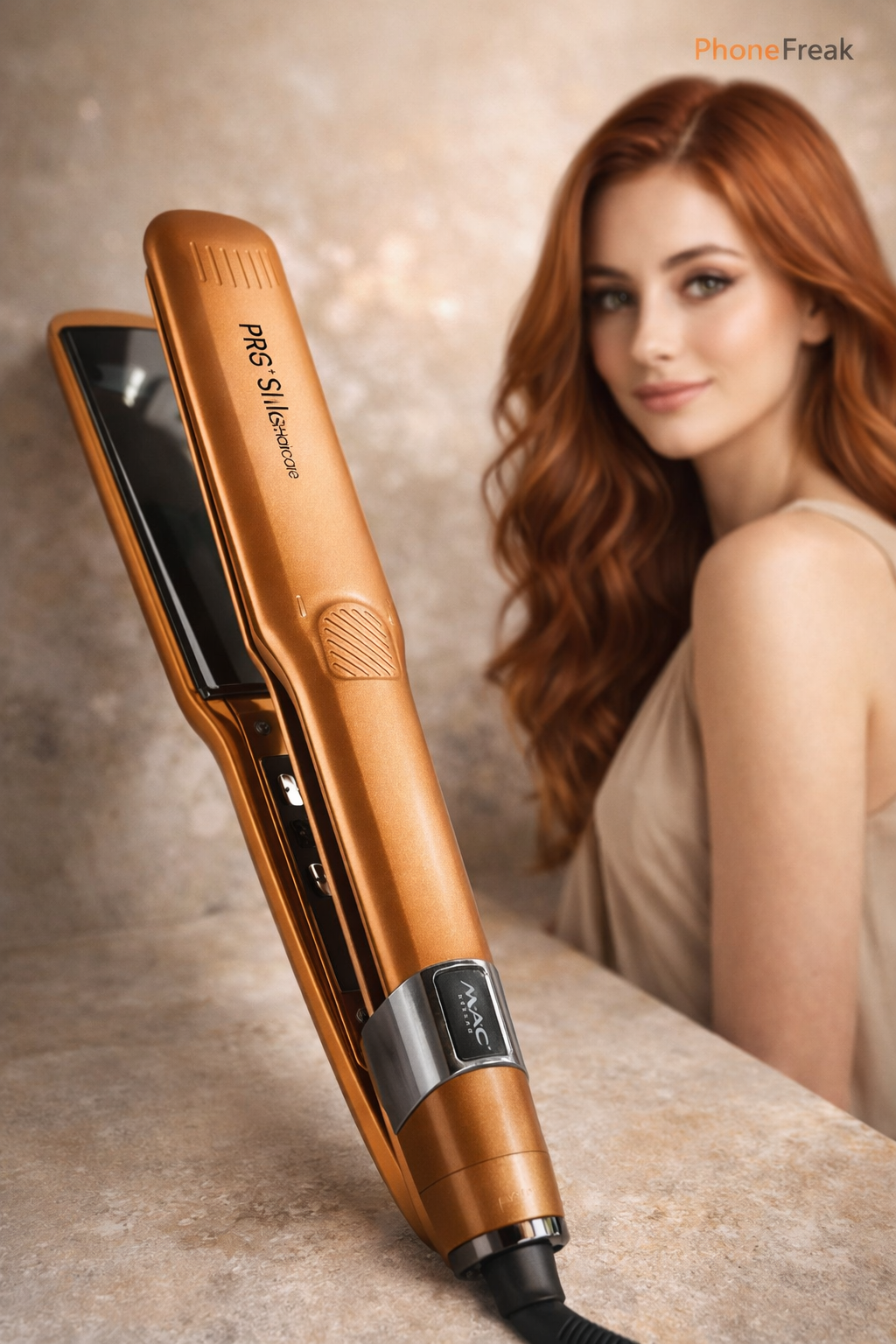 Professional soch tekislovchi dazmol MAC Styler MC-5599, LED displeyli черный — фото 1