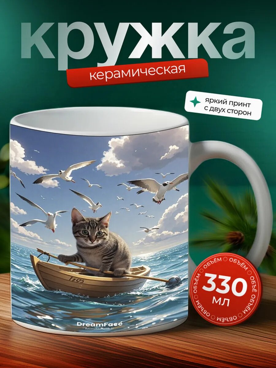 Кружка Евфратский речной кот 10,