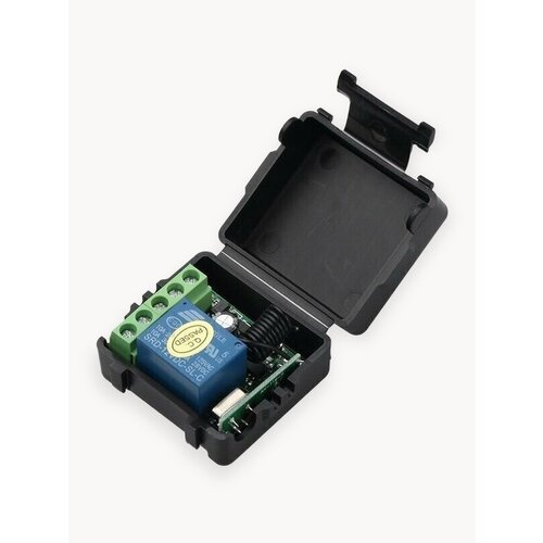 Реле радиоуправляемое 220 В 433 МГц 10А для насоса автополива тельфера без пульта 498₽