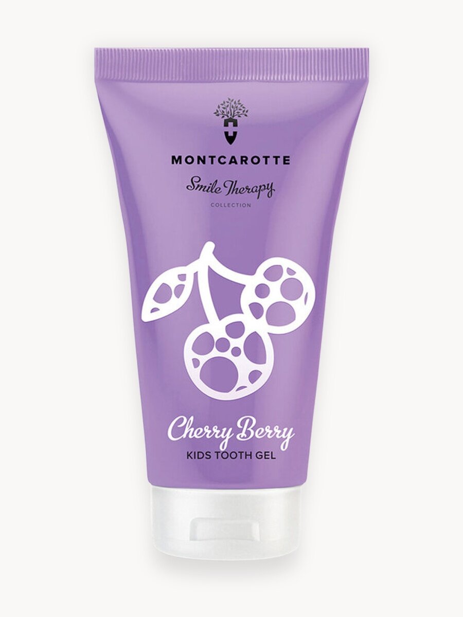 Детская зубная паста MontCarotte "Детский зубной гель “Ягодка Вишня" 30мл