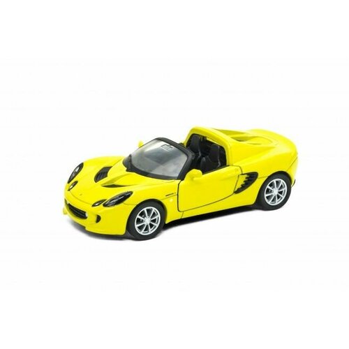 Машинка WELLY 1:38 Lotus Elise 111S 2003 Желтый пруж. мех.