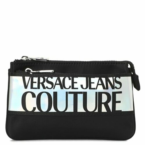 сумка поясная pepe jeans повседневная полиэстер черный Сумка поясная Versace Jeans Couture, черный