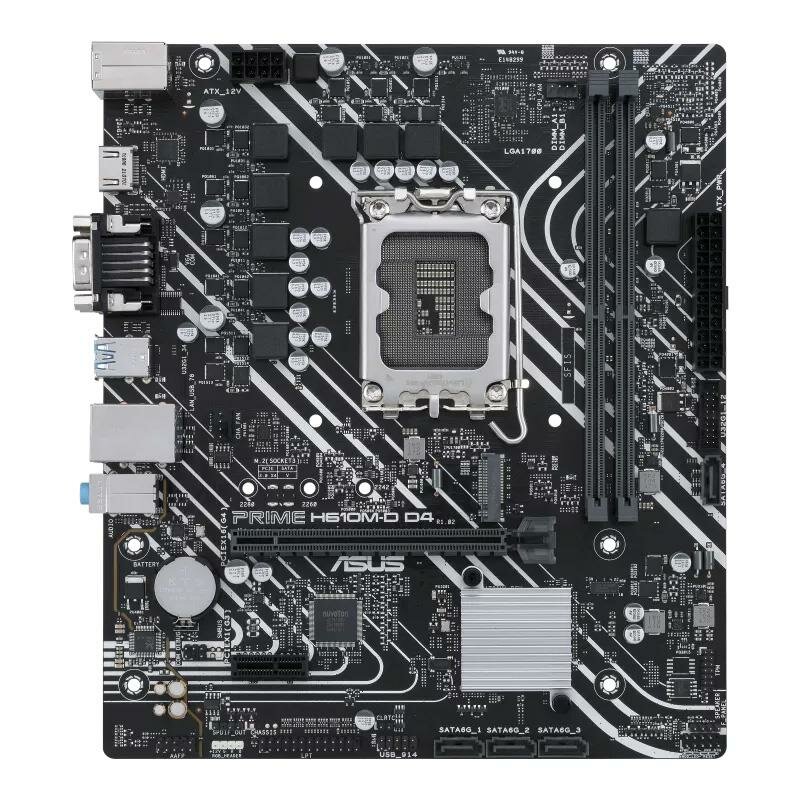 Материнская плата ASUS PRIME H610M-D D4 (LGA1700)