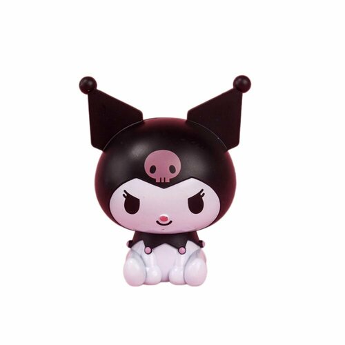 Фигурка Моя мелодия Куроми, Хеллоу Китти / Onegai My Melody Kuromi Sanrio (9см) 20cm kawaii sanrio plush kuromi my melody stuffed toys cartoon sanrio room decor soft toy children s toys girl christmas gift