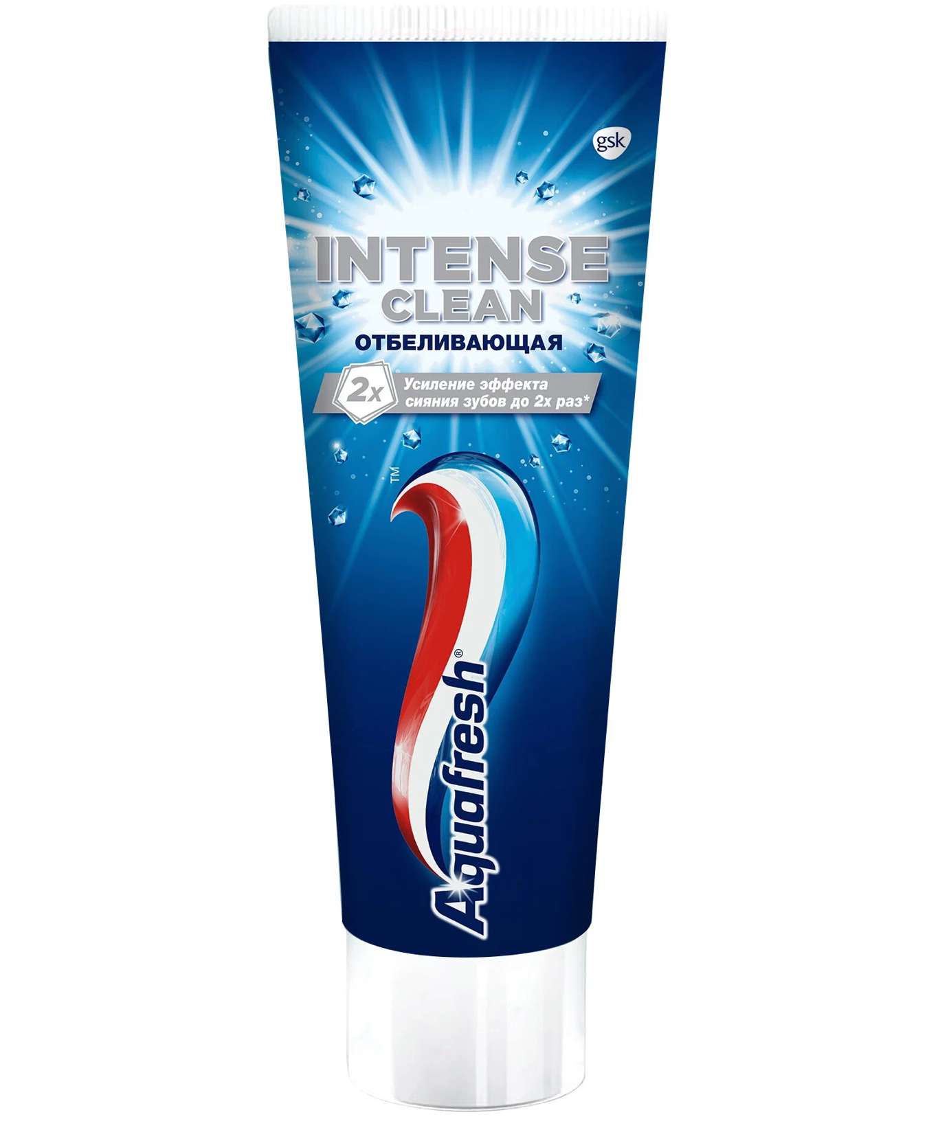 Аквафреш / Aquafresh Intense Clean - Зубная паста отбеливающая 75 мл