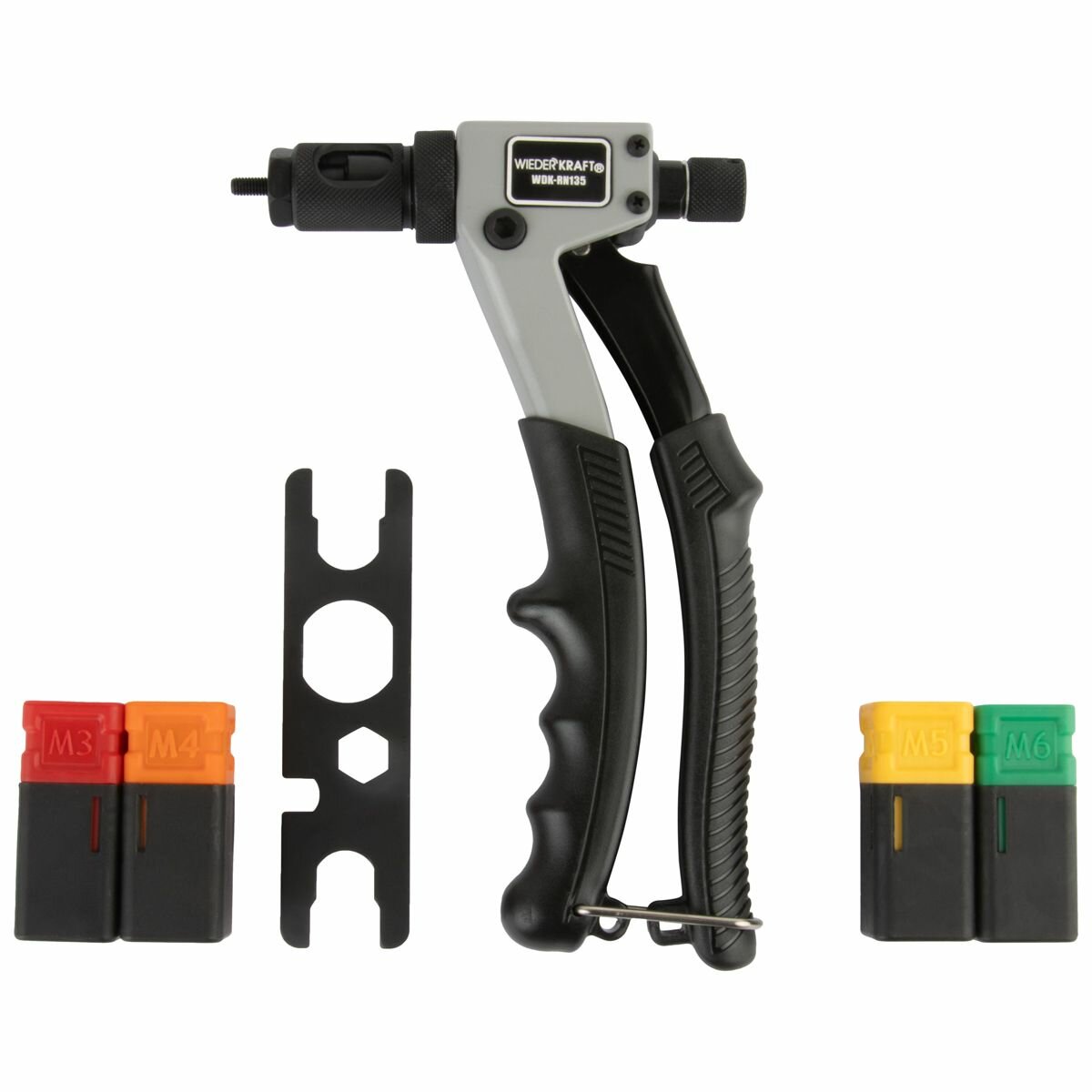 фото Заклепочник для резьбовых заклепок M3-M6 WDK-RN135