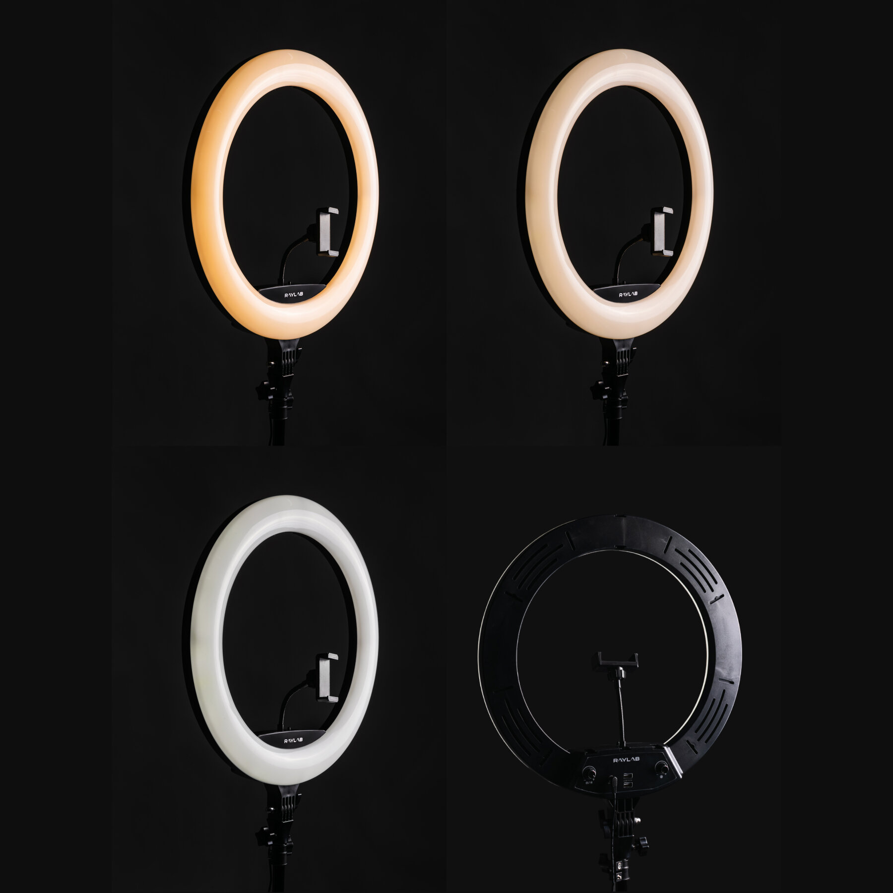 Картинки Светодиодный осветитель Raylab RL-0118 Kit кольцевой