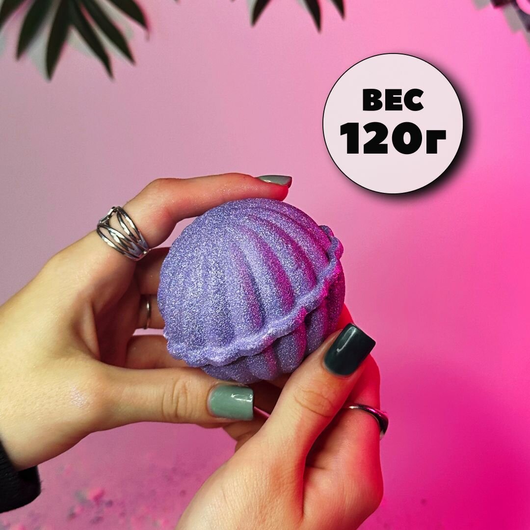 3D форма для бомбочек Зефирная сфера 7 см — фото 1