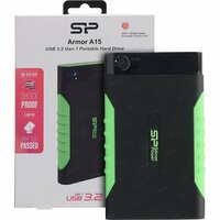 Внешний жесткий диск 1Tb Silicon Power Armor A15 SP010TBPHDA15S3K черный USB 3.0 (sp010tbphda15s3k)
