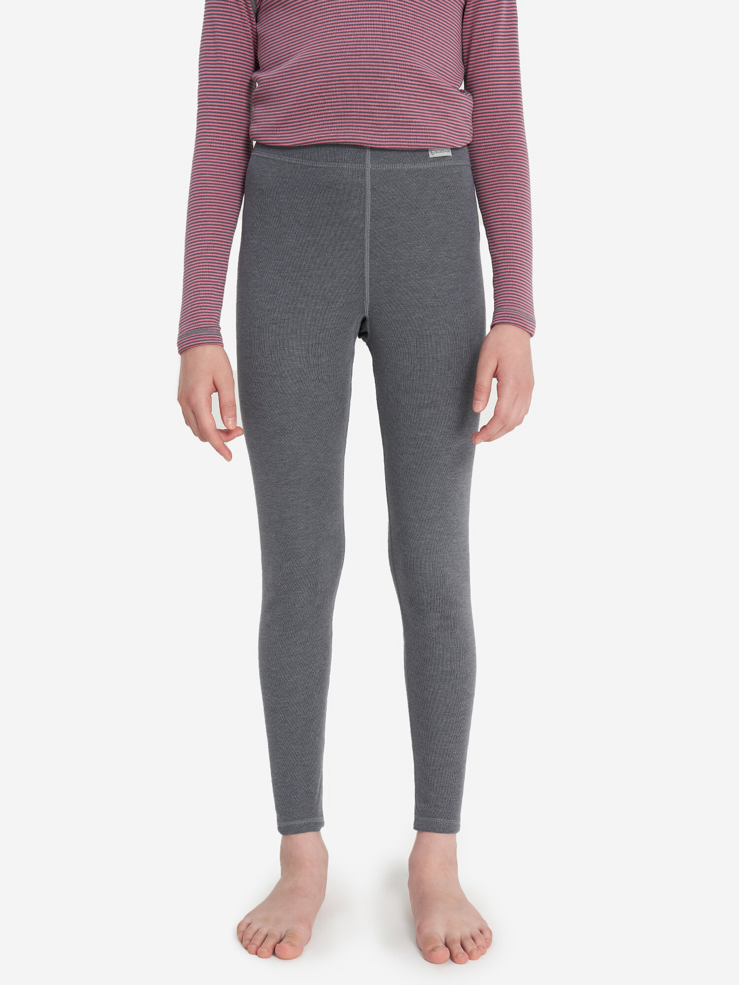 Кальсоны GLISSADE Underwear Unisex Base Layer Pants размер 134-140 серый