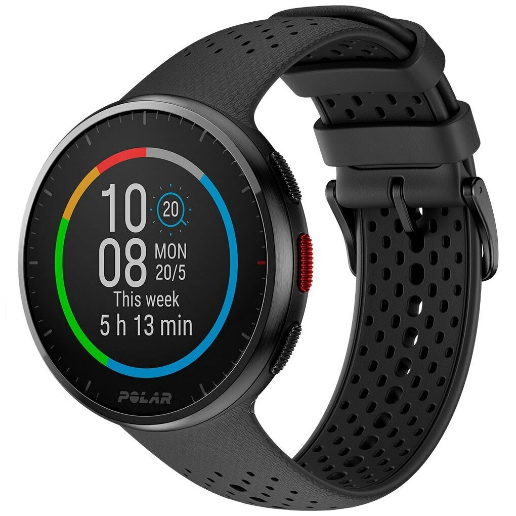 Умные Часы Polar Pacer Pro Carbon Grey silicone S/L (900102178)