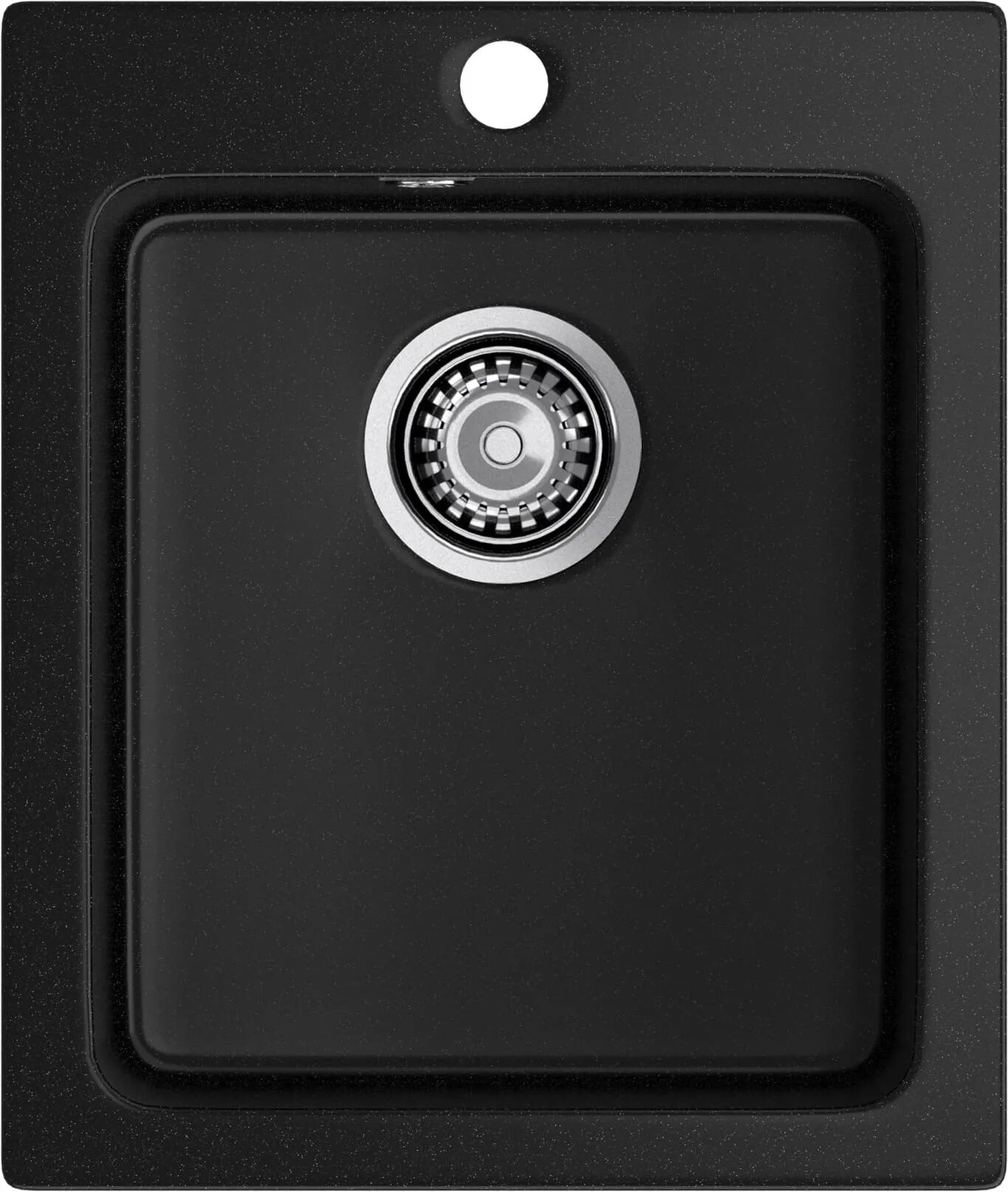 GRANFEST Мойка PRACTIK 505 1-чаша 505*427мм черный арт. GF-