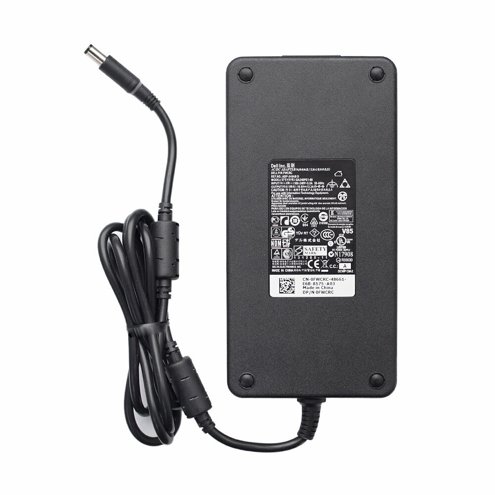 Блок питания 19.5V 12.3A для ноутбука Dell G15 5510 / Dell G3 3500 / Dell G15 5511 / Dell G15 5530 / Dell G15 5515 / Dell G15 5520 / Dell Precision M6800 - 240W