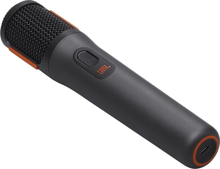 Беспроводные микрофоны JBL PartyBox Wireless Mic, 2 шт, для вокала и караоке, черный — фото 1