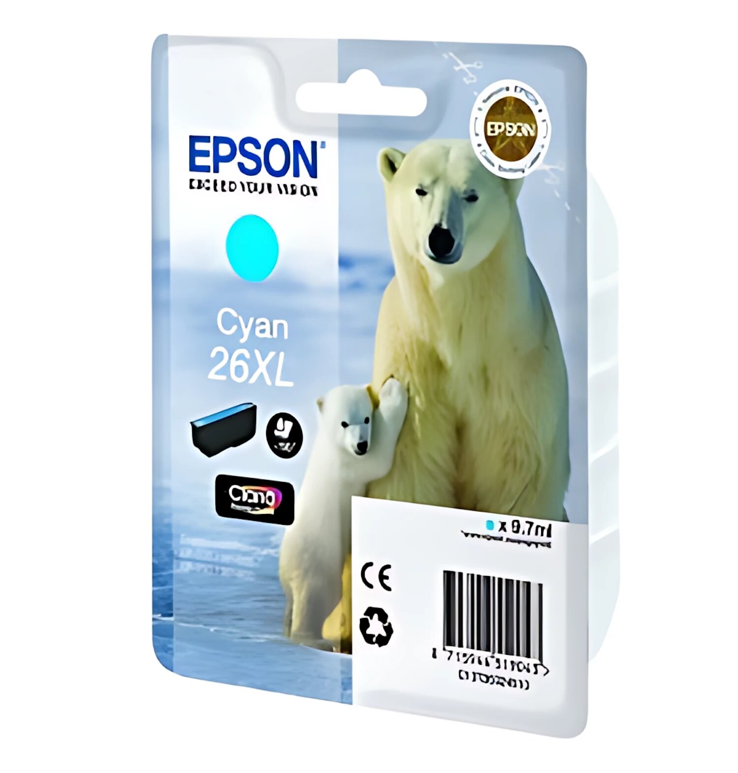 Картридж Epson 26XL Cyan C13T26324010