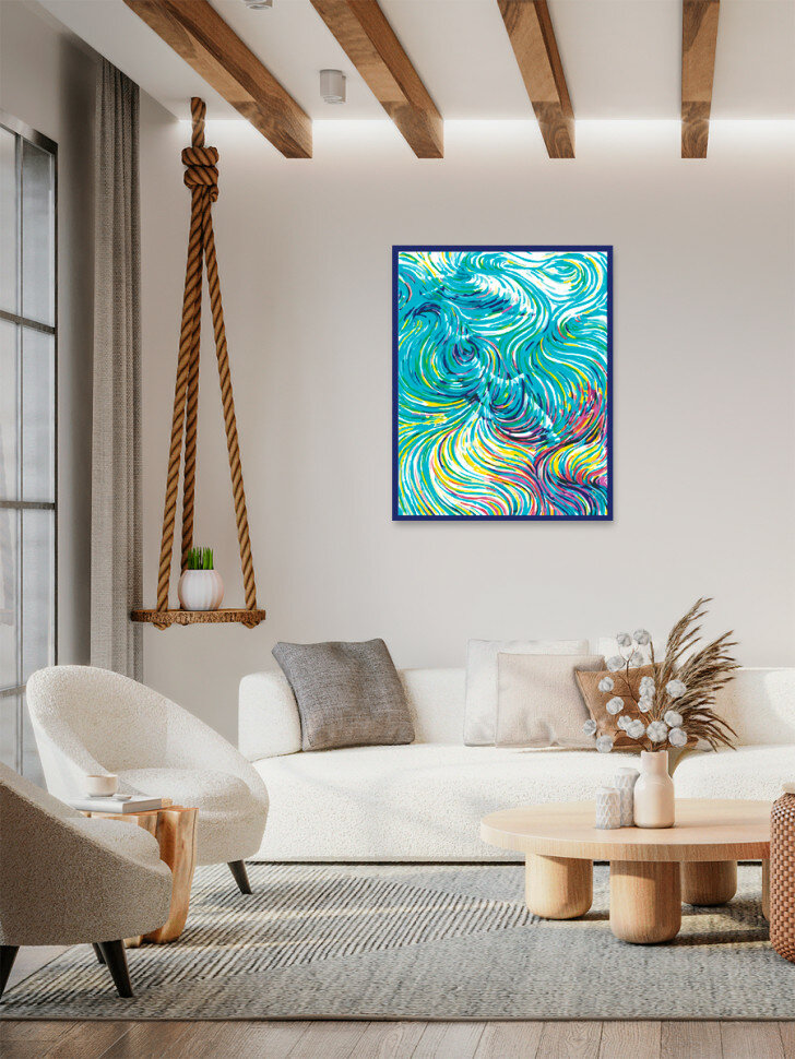 Картина по номерам "Волна" — фото 1