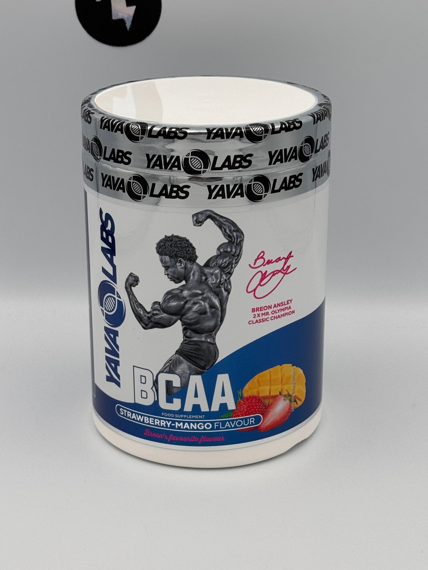 Аминокислотный комплекс Yava Labs BCAA+Glutamin, вкус манго-клубника, 300г