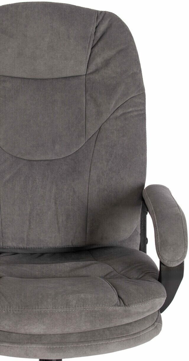 Компьютерное кресло TetChair Comfort LT офисное, обивка: флок, цвет: серый 29 - фотография № 4