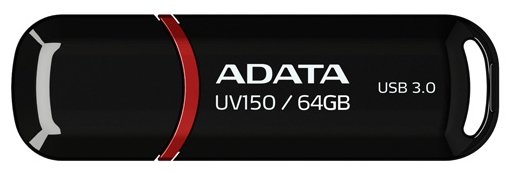 Флешка ADATA 64Gb UV150 (черный)