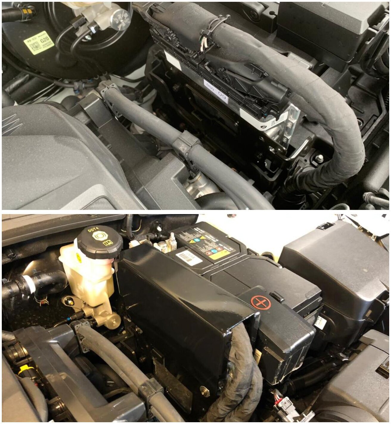Сейф-защита блока ЭБУ Hyundai Sonata VIII DN8 (25 Бензин) 2019-2023