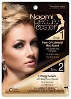 Naomi Peel-Off Mineral Mud Mask + Lifting Serum грязевая маска и лифтинг-сыворотка 1 шт. саше