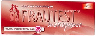 Тест FRAUTEST Menopause на определение менопаузы, 2 шт.