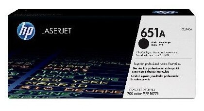 Лазерный картридж Hewlett Packard CE340A (HP 651A) Black