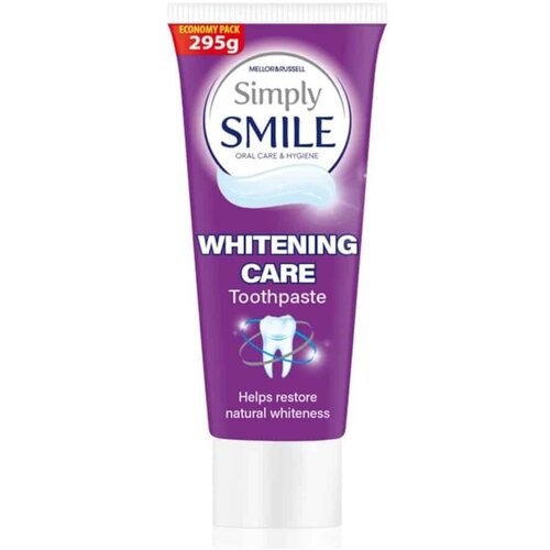 Зубная паста Simply Smile отбеливающая, 250 мл уход за полостью рта swiss smile витаминно травяная зубная паста травяное удовольствие