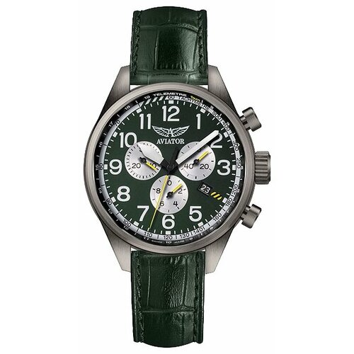 Наручные часы Aviator Airacobra V.2.25.7.171.4, зеленый