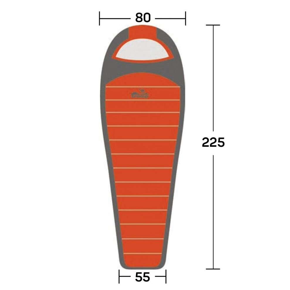 Спальник Tramp Oimyakon TLoft Compact правый