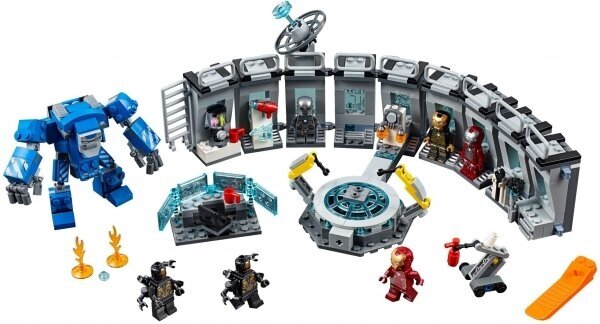 LEGO 76125 Iron Man Hall of Armour - Лего Лаборатория Железного человека