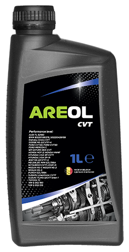 Масло трансмиссионное AREOL CVT для вариаторов желтое 1 литр