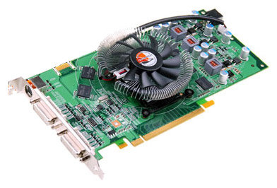 Видеокарта Chaintech GeForce 9600 GT 735Mhz PCI-E 2.0 1024Mb 1900Mhz 256 bit 2xDVI TV HDCP YPrPb Cool