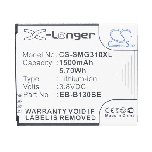 фото Аккумулятор cameron sino cs-smg310xl