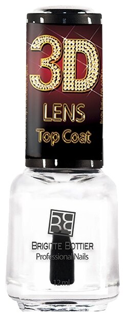 Brigitte Bottier Верхнее покрытие 3D Lens Top Coat, прозрачный, 12 мл