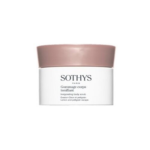 Скраб для тела увлажняющий Sothys Prospa Concept Lemon and petitgrain escape body scrub с ароматом лимона и петигрейна 200 мл