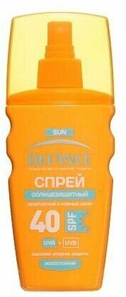 Defance Спрей солнцезащитный SPF40 160мл