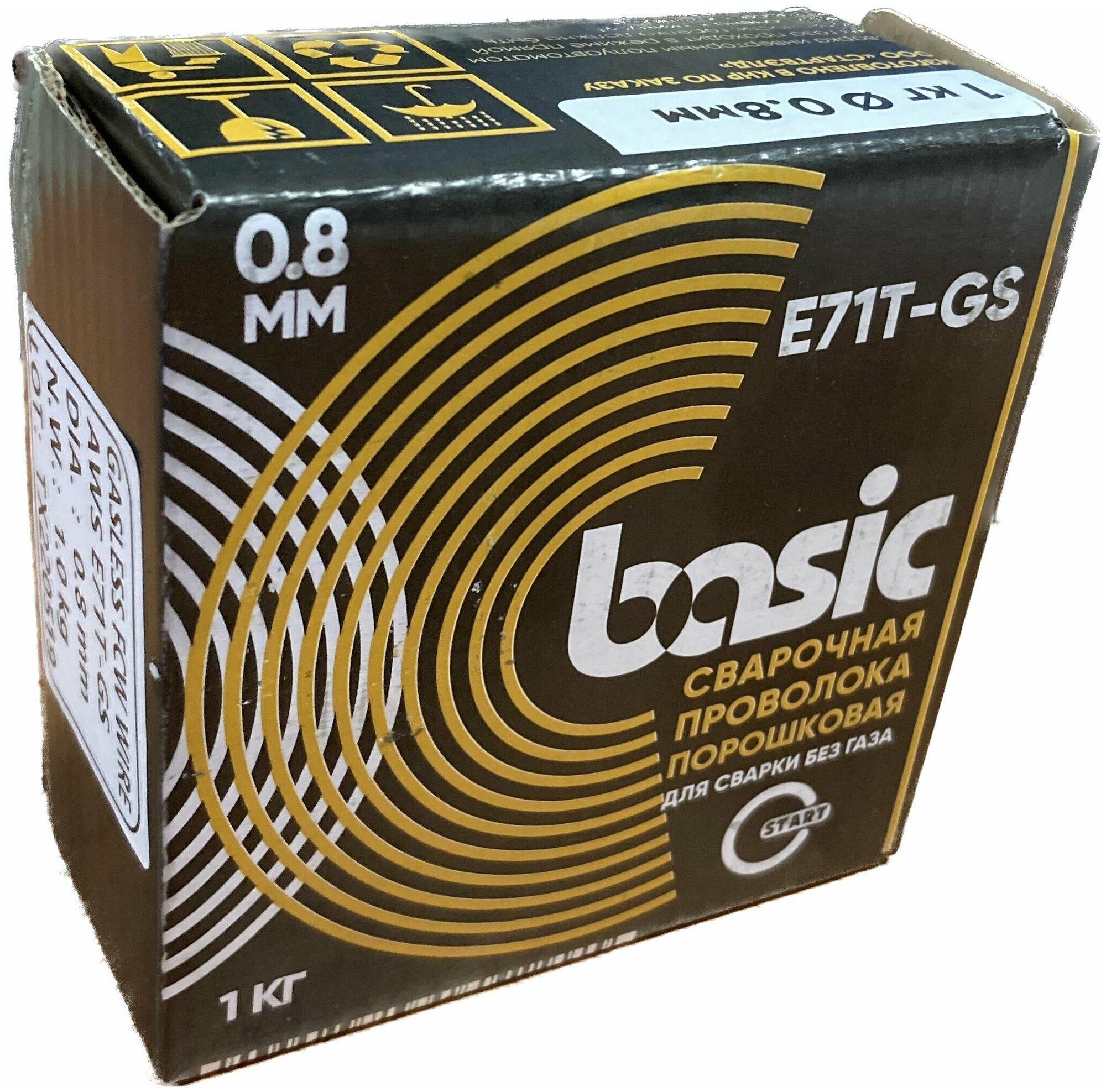 Сварочная проволока Start STB7108 Basic E71T-GS, порошковая, 0,8 мм, 1 кг - фото №6
