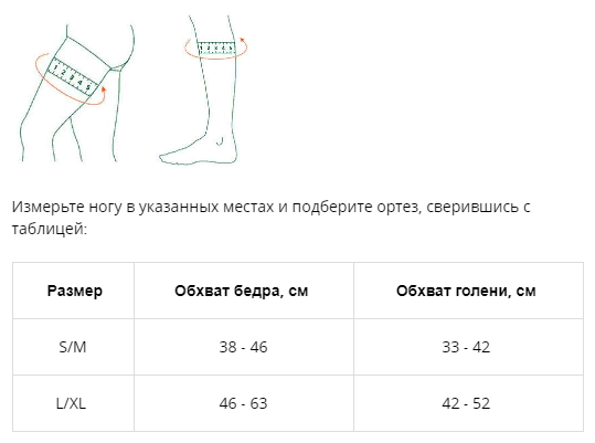 Ортез на коленный сустав с полицентрическими шарнирными замками Orto Professional AKN 558, Размер L/XL