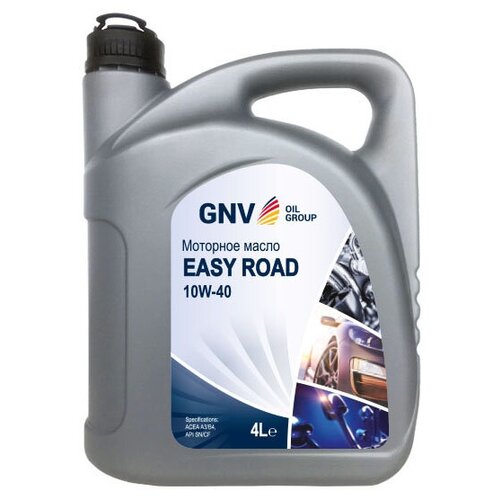 Моторное масло GNV Easy Road 10W-40 SN/CF (канистра 4 л)