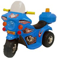 RiverToys Трицикл Moto HL-218 синий